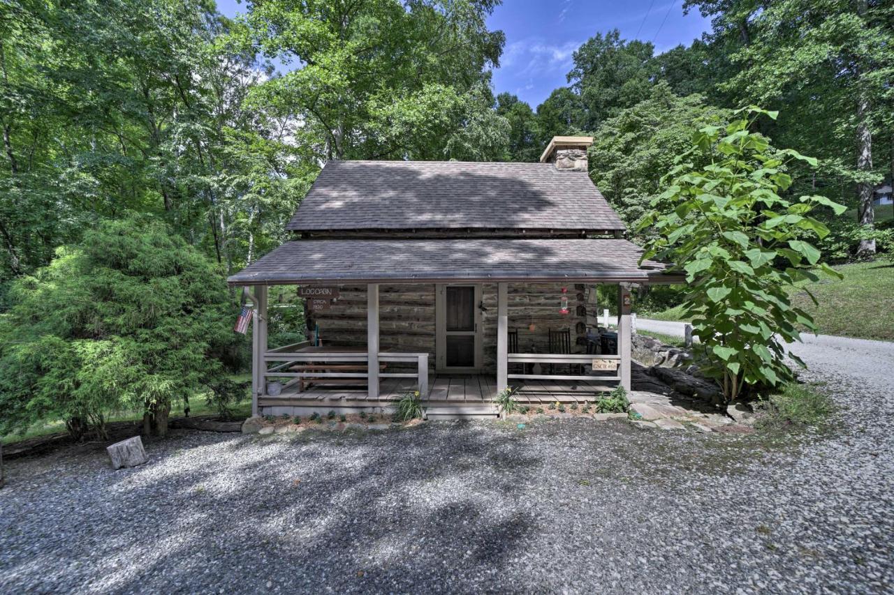 Historic Cabin Grill And Hiking Trail Access! Bryson City Exterior foto