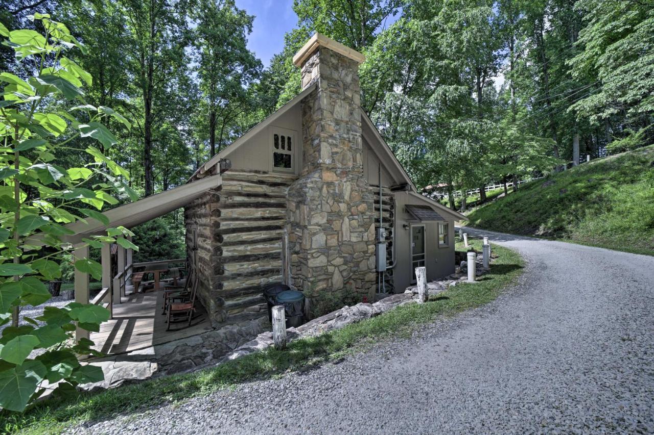 Historic Cabin Grill And Hiking Trail Access! Bryson City Exterior foto